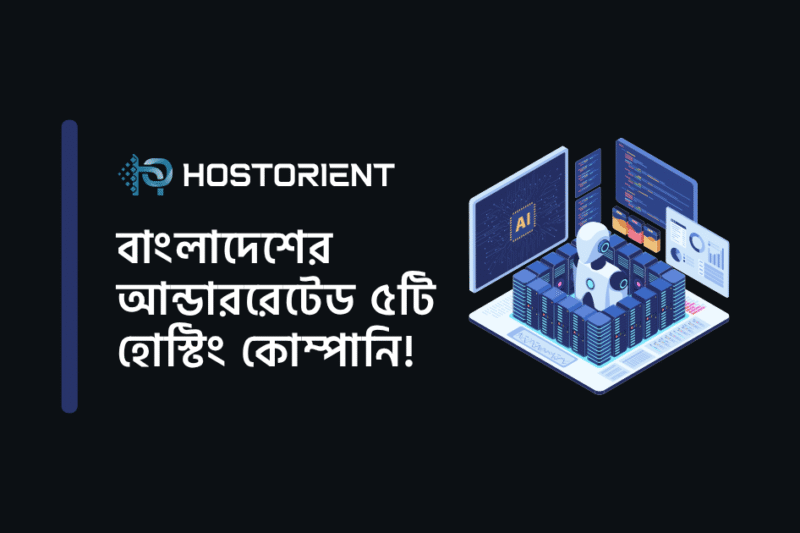 বাংলাদেশের সেরা ৫ টি আন্ডাররেটেড হোস্টিং কোম্পানি (২০২৫)